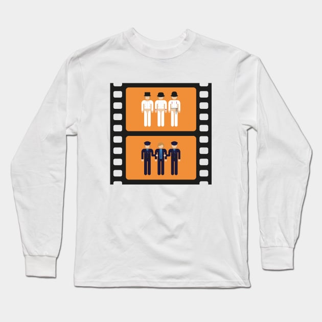 A Clockwork Orange Long Sleeve T-Shirt by viktorhertz